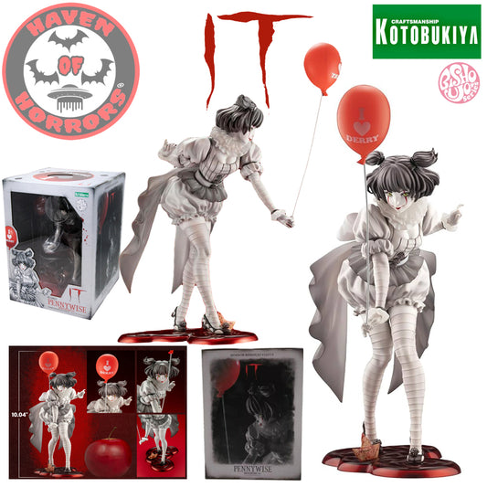IT 2017 Pennywise Monochrome Version Bishoujo Statue
