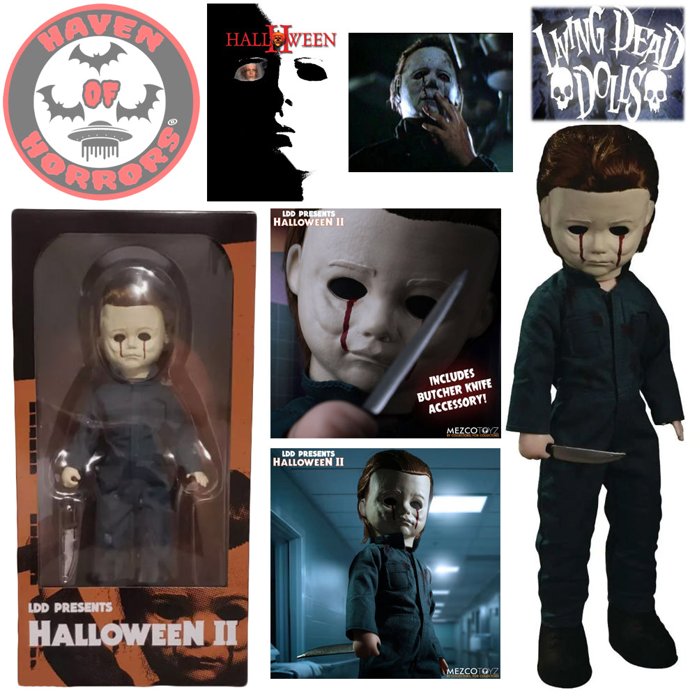 Halloween II (1981): Michael Myers 10 1/2-Inch Living Dead Doll