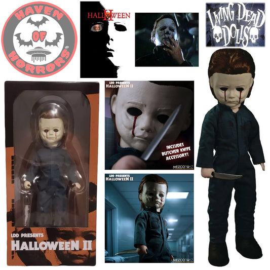 Halloween II (1981): Michael Myers 10 1/2-Inch Living Dead Doll