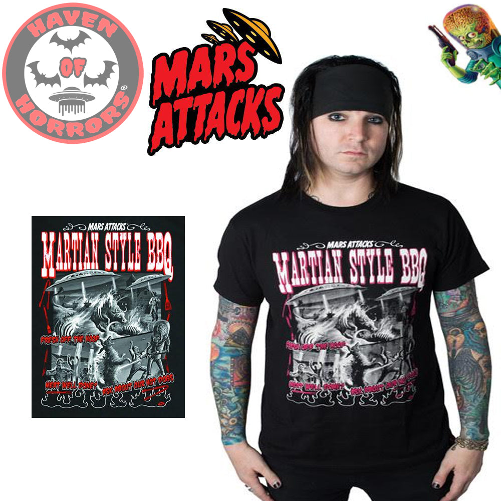 Mars Attacks! Martian BBQ T-Shirt