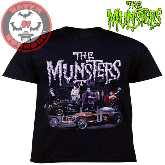 The Munsters Family Cars T-Shirt