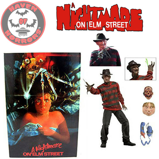 A Nightmare on Elm Street Ultimate Freddy 30th Anniversary 7-Inch Action Figure