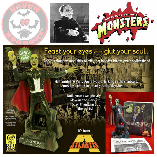 Phantom of the Opera Glow in the Dark Edition 1:8 Scale Plastic Model Kit