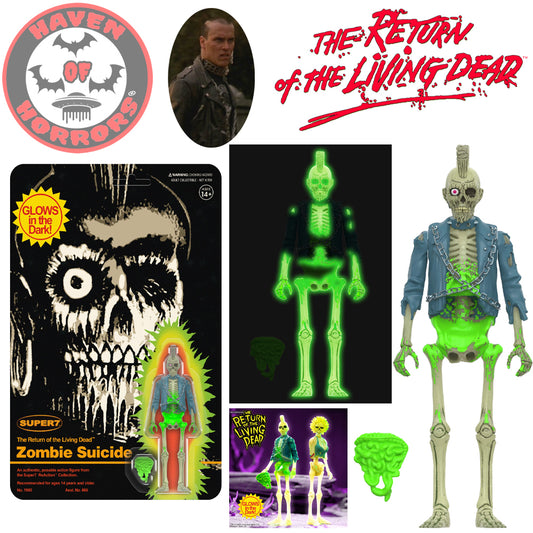 Return of the Living Dead ReAction Figures Wave 5
Zombie Suicide
(Monster Glow)