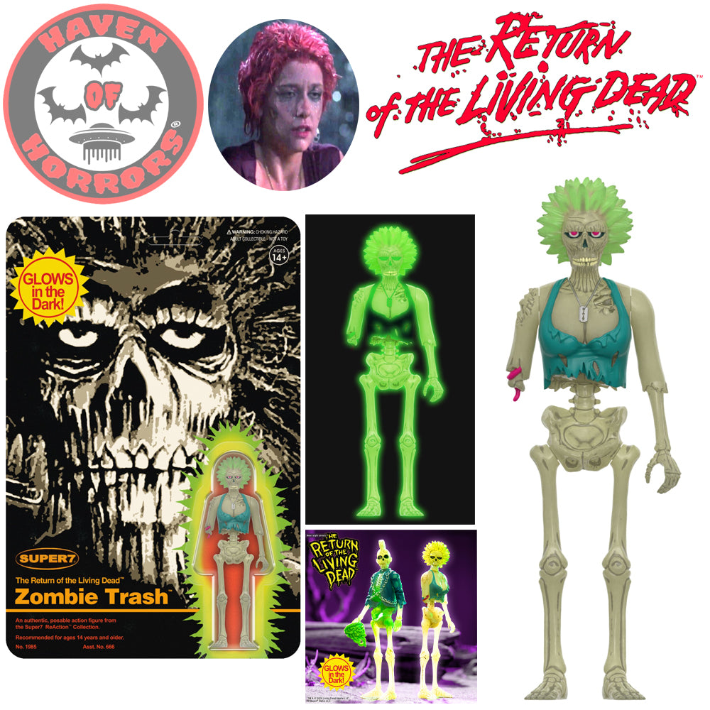 Return of the Living Dead ReAction Figures Wave 5
Zombie Trash
(Monster Glow)