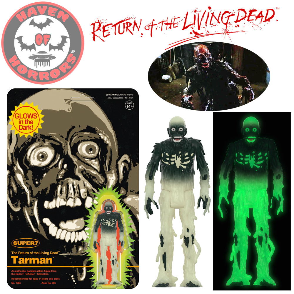 The Return of the Living Dead Tarman Monster Glow ReAction Figures (Wave 4)