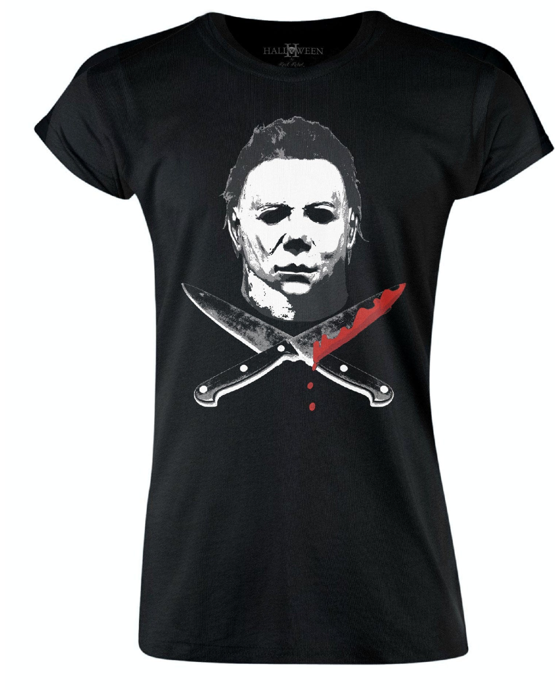 Halloween II Michael Myers Bloody Knives Tee