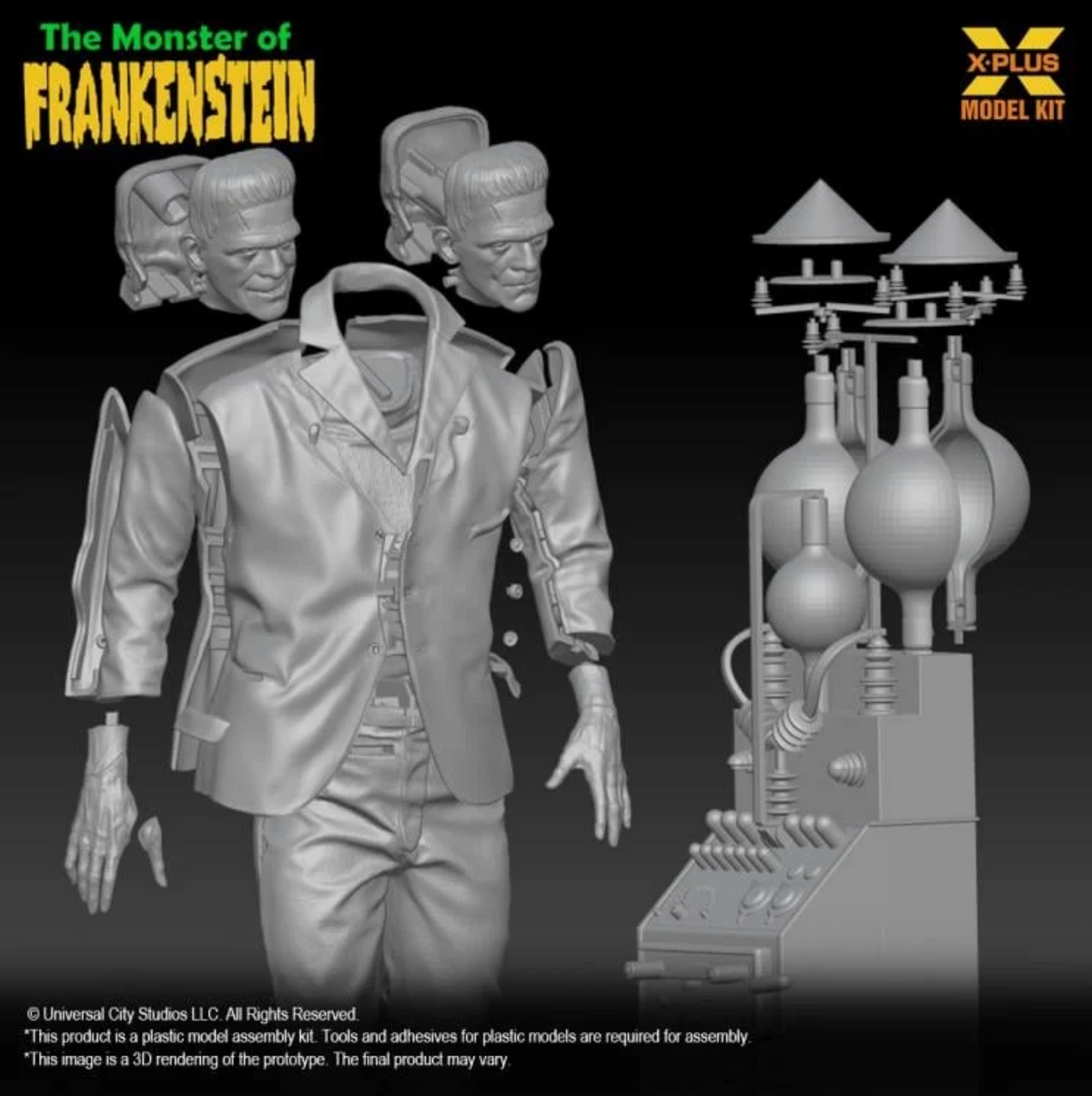The Monster of Frankenstein 1/8 Scale Plastic Model Kit