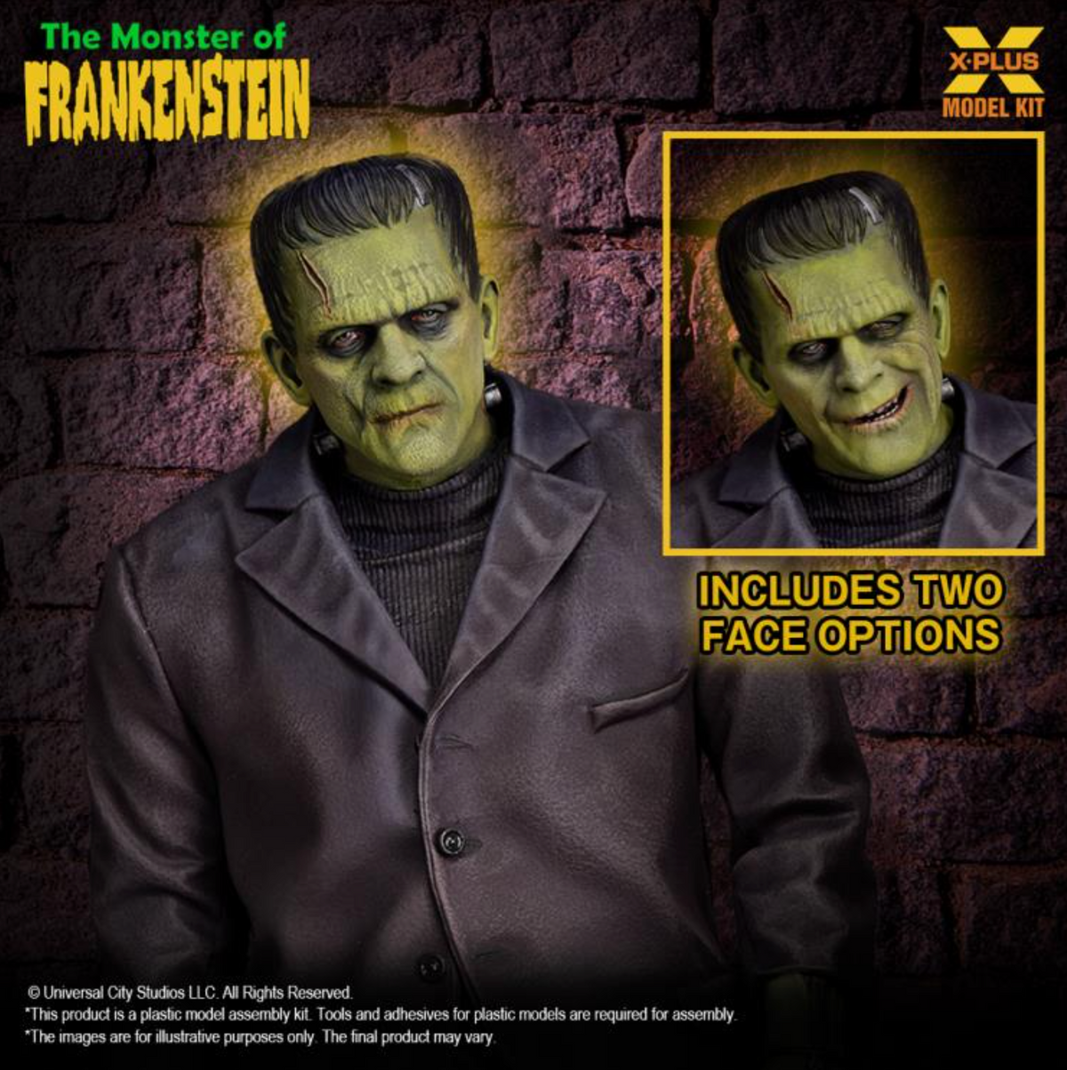 The Monster of Frankenstein 1/8 Scale Plastic Model Kit