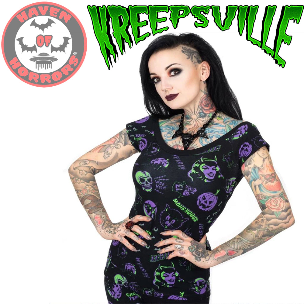 Spookshow Off Shoulder Top
