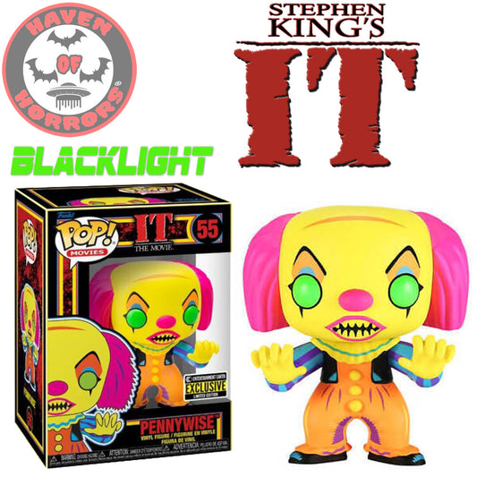 IT Pennywise Blacklight Pop! Vinyl Figure