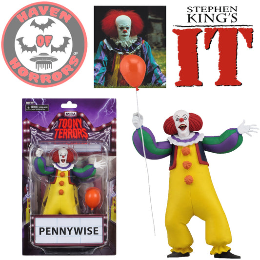Toony Terrors 6-Inch Scale Pennywise (1990 IT) Action Figure