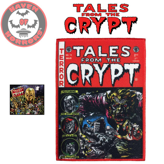 Tales From The Crypt Red Comic Patch