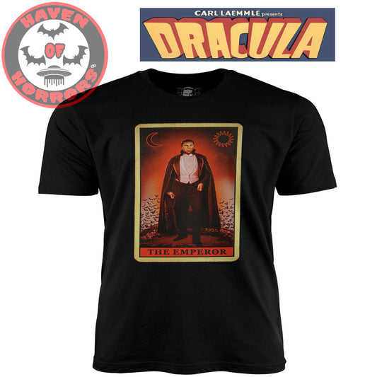 Universal Monsters Dracula Emperor Tarot Card T-Shirt