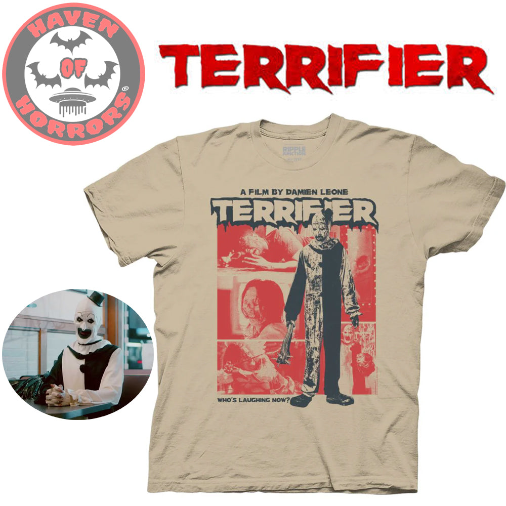 Terrifier Art the Clown Collage T-Shirt