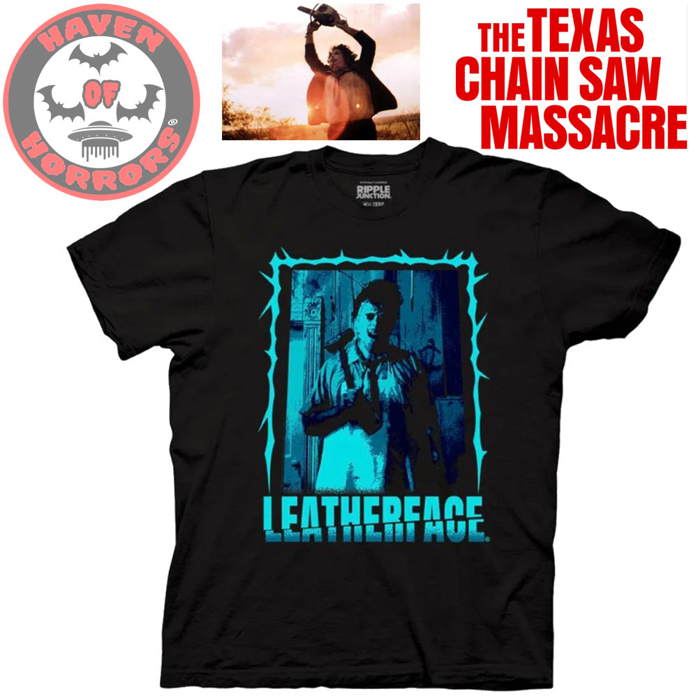 Texas Chainsaw Massacre Leatherface At Butcher Table T-Shirt