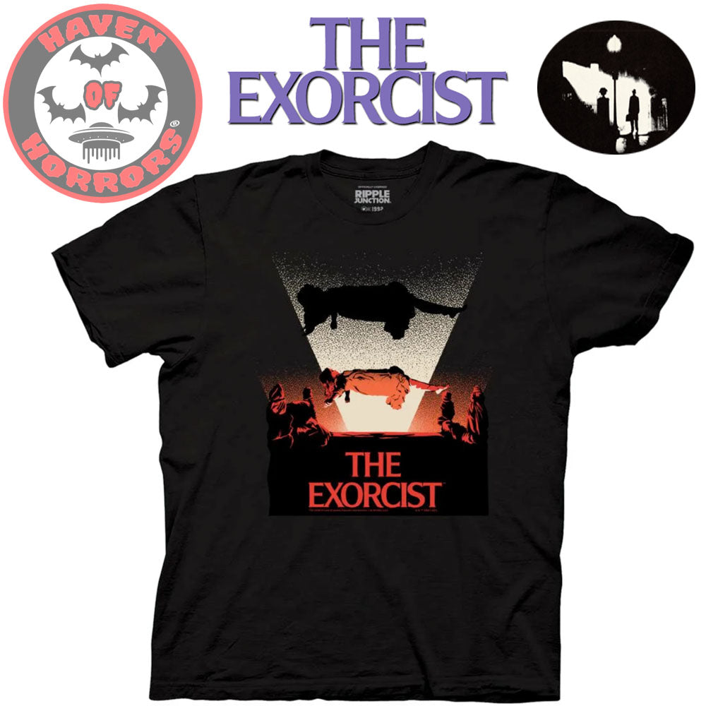 The Exorcist Art Of Horror Regan Bed T-Shirt
