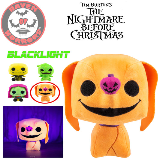 The Nightmare Before Christmas Zero Blacklight Pop! Plush