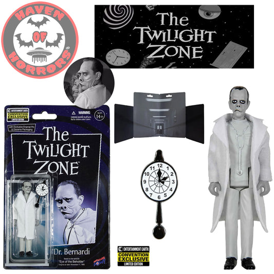 The Twilight Zone Eye of the Beholder Doctor with Diorama 3 3/4-Inch Figure Series 5