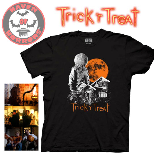 Trick 'r Treat Sam With House And Moon T-Shirt