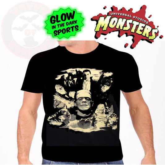 Universal Monsters Collage T-Shirt
