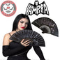 Vampira Coffin Fabric Fan