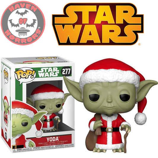 Star Wars Holiday Santa Yoda Funko Pop! Vinyl #277