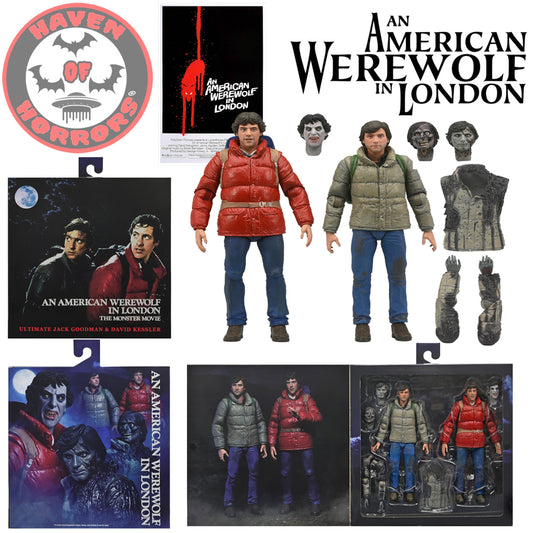 An American Werewolf in London Jack and David 7-Inch Scale Action Figures 2-Pack