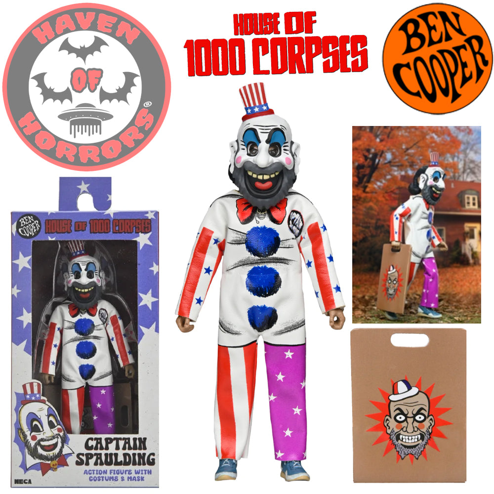 Ben Cooper Captain Spaulding (House of 1000 Corpses) Costume 6-Inch Clothed Figure (Series 4)