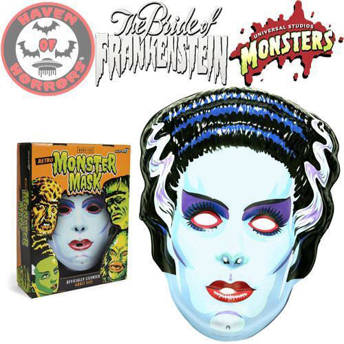 Universal Monsters Mask - Bride Of Frankenstein (White)