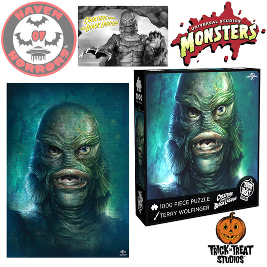 Universal Monsters Creature from the Black Lagoon Jigsaw Puzzle