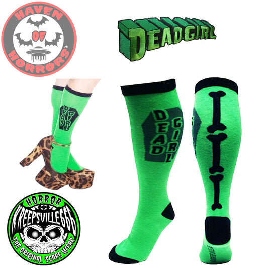 Dead Girl Bones Socks
