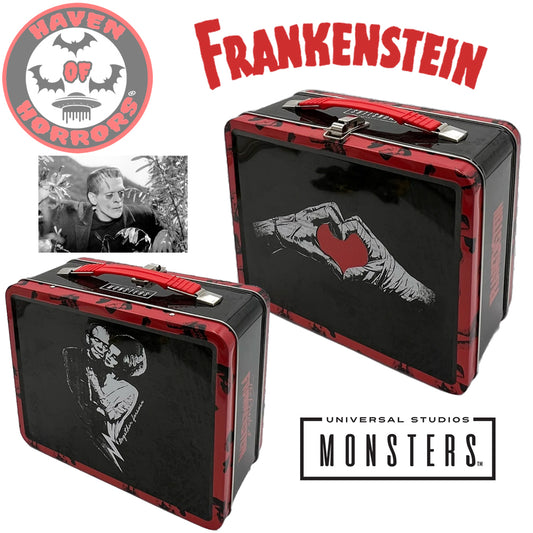 Universal Monsters Frankenstein & The Bride Tin Tote