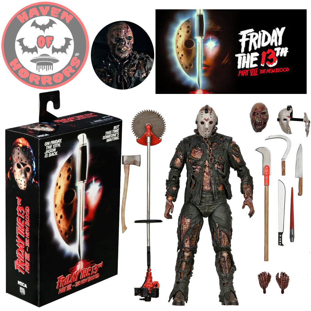Friday the 13th Ultimate Part 7 (New Blood) Jason 7-Inch Scale Action Figure