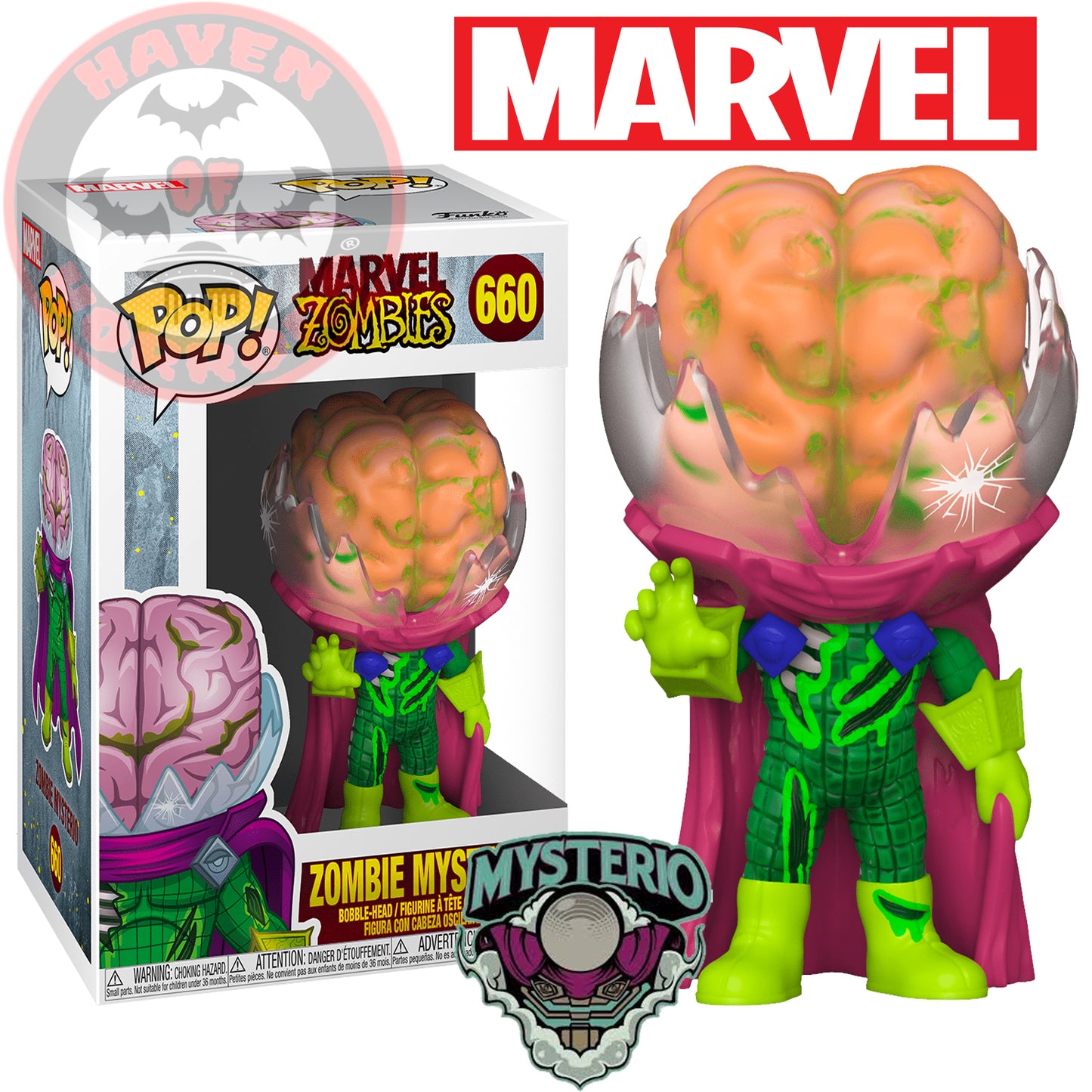 Marvel Zombies Mysterio Pop! Vinyl Figure #660