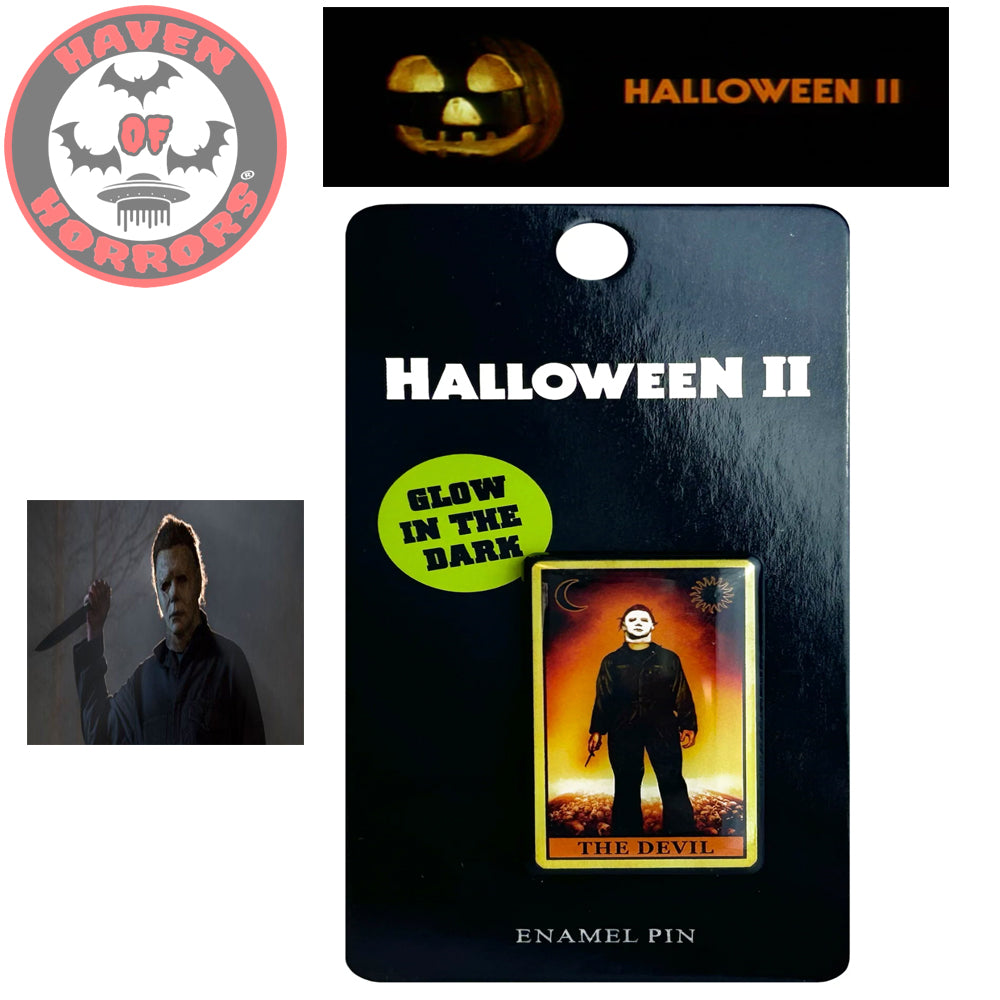 Michael Myers Devil Tarot Card Enamel Pin