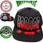 Horror Text Logo Trucker Hat