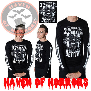 Three Cheers for Death Longsleeve Top