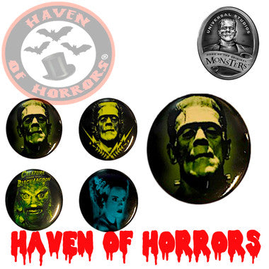 Universal Monsters Frankenstein Badge