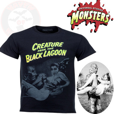 Universal Monster The Creature with Damsel T-Shirt