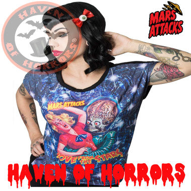 Mars Attacks! Love Star Girls Tee