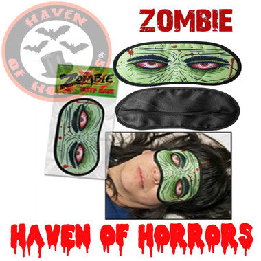 Zombie Eyes Polyester Sleep Mask