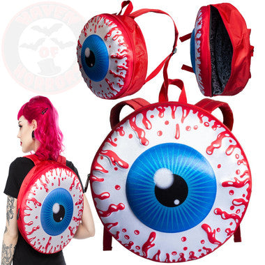 Eyeball Backpack Red