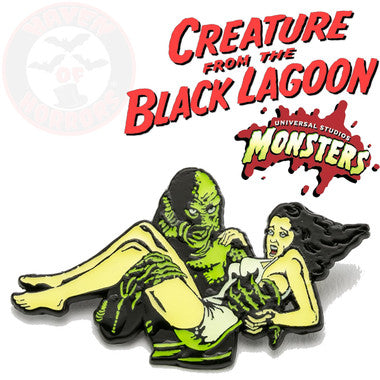 Universal Monsters Creature with Damsel Enamel Pin
