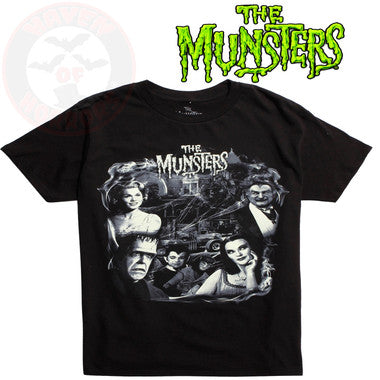 The Munsters Collage T-Shirt