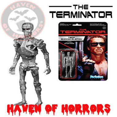 Terminator T-800 Endoskeleton ReAction 3 3/4-Inch Retro Action Figure