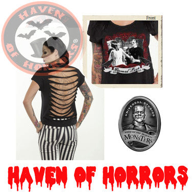 Universal Monsters Eternal Love Cut n Sew Top