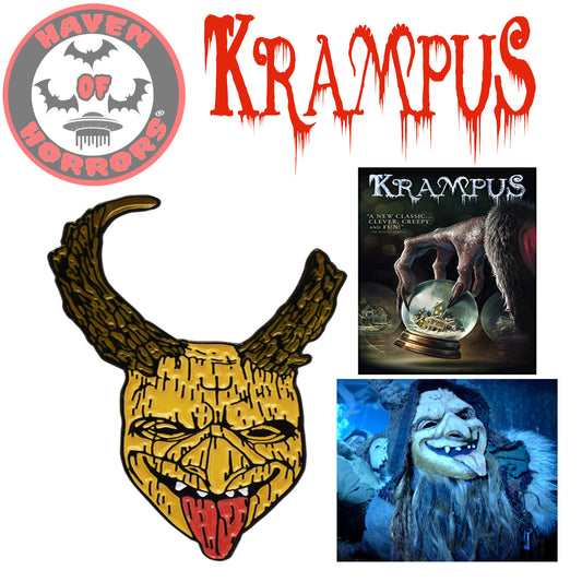 Krampus Dark Elf Stekkjarstaur Sheep Cote Cod Enamel Pin