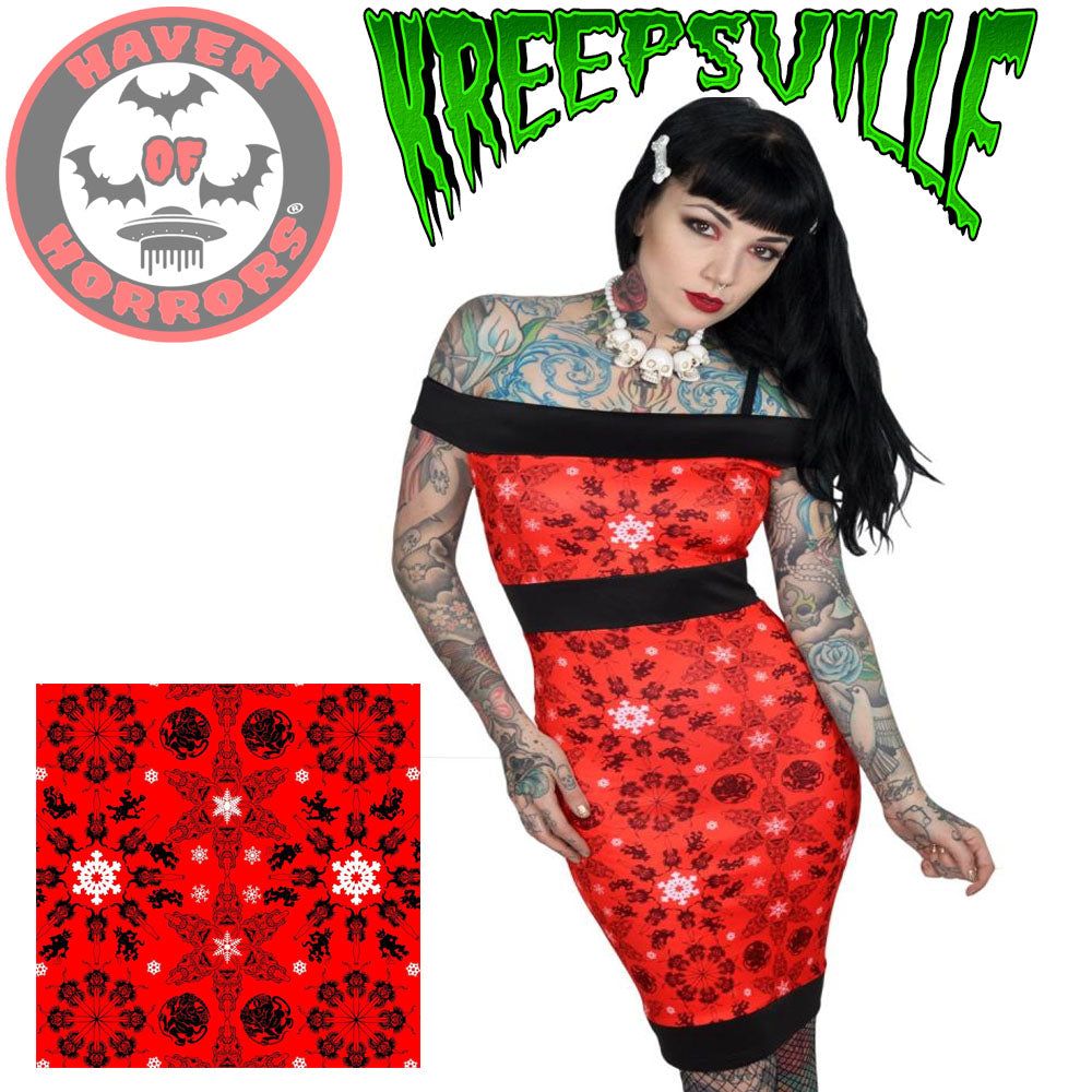 Krampus Pencil Dress