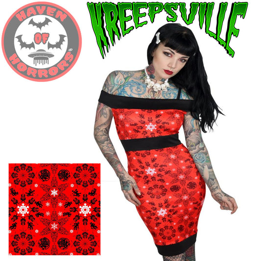 Krampus Pencil Dress